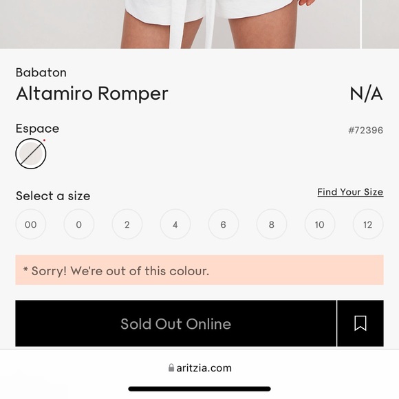 White BABATON Altamiro Romper mini - Picture 2 of 7